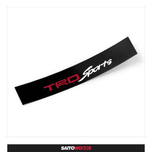 Alternative view of Toyota Racing Development 'TRD Sports' Sunstrip Banner