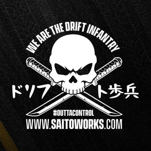 Alternative view of 'We Are The Drift Infantry' XL 55cm Rear Window Sticker
