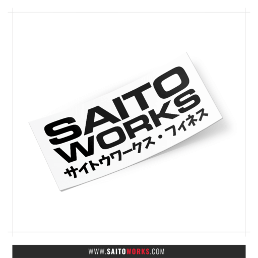 SaitoWorks 'Flow' Katakana JDM Decal