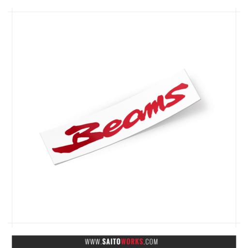 BEAMS Logo Toyota 3SGE Decal Sticker