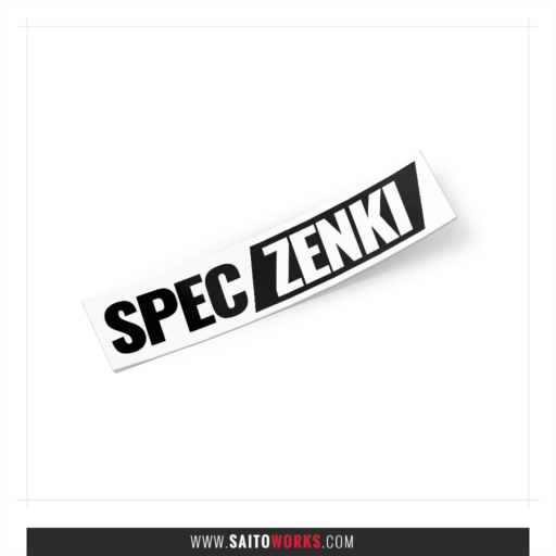 SPEC Zenki Nissan S14 JDM Decal Sticker