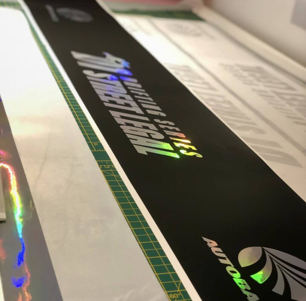 'D1GP Street Legal Drift Series' Windshield Sunstrip SaitoWorks