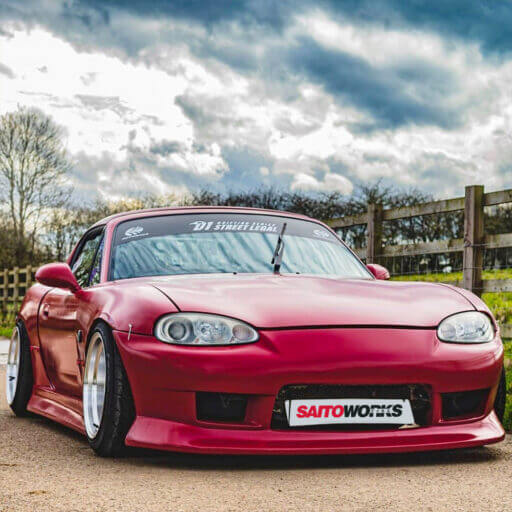 Alternative view of 'D1GP Street Legal Drift Series' Windshield Sunstrip Banner