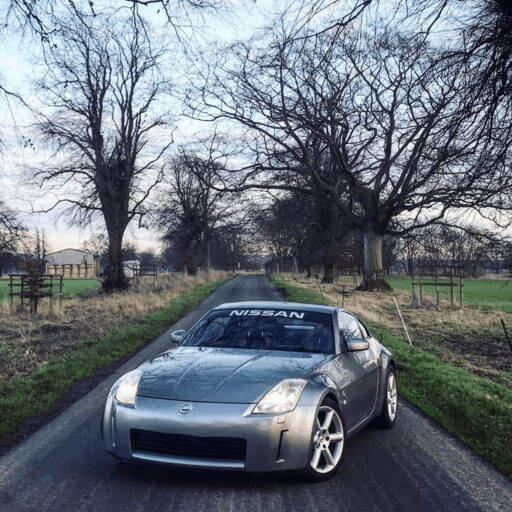 Alternative view of 'NISSAN RACING' Logo Sunstrip Banner