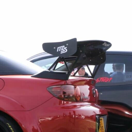 Alternative view of Mazdaspeed 'MS' Badge Decal Sticker