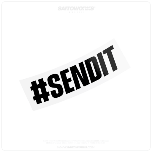#SENDIT Drifting Racing Decal Sticker