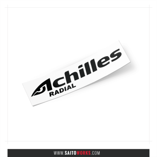 Achilles Radial Tyres Sticker