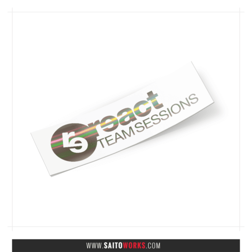 React Team Sessions Need For Speed Decal Sticker