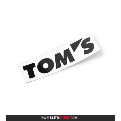 TOM'S Toyota Motorsport Original Japan Sticker