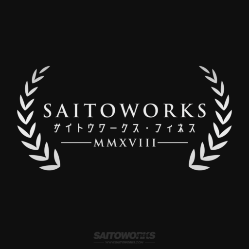 Alternative view of SaitoWorks 'Lux' MMXVIII 55cm Rear Window JDM Sticker