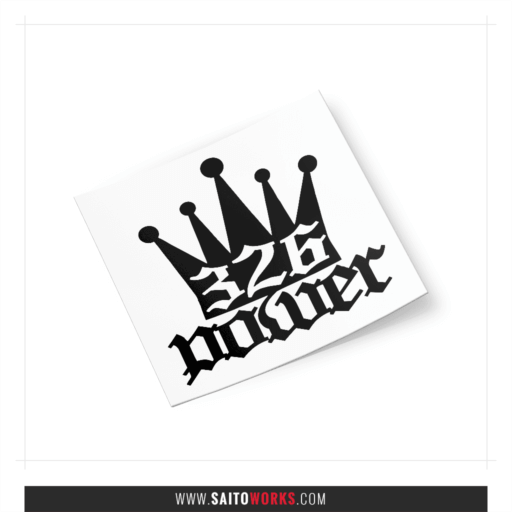 326POWER Japan Sticker