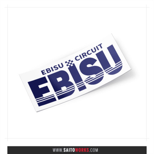 EBISU Race Circuit 'Original Logo' Japan Sticker