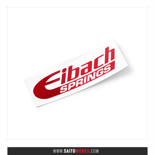 Eibach Springs Decal Sticker