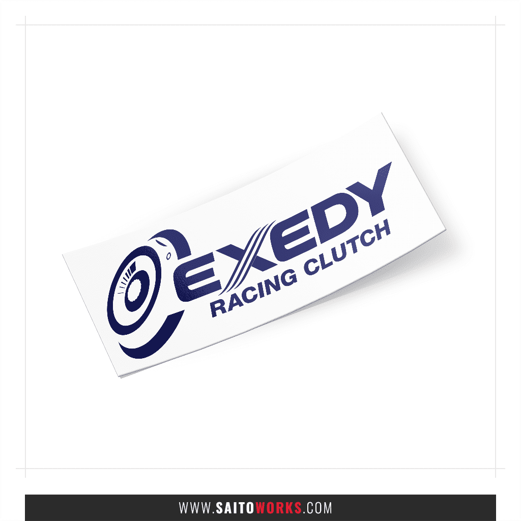 EXEDY Racing Clutch Decal Sticker - SaitoWorks
