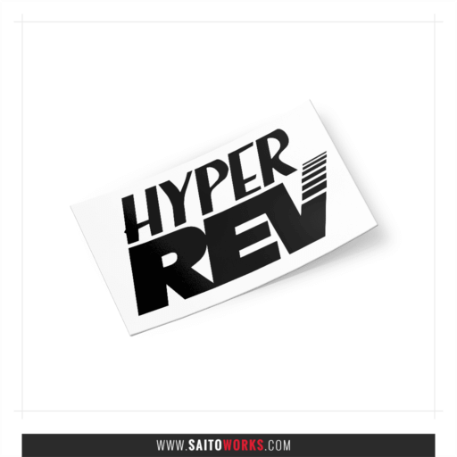 Hyper Rev Magazine ハイパーレブ Japan Sticker