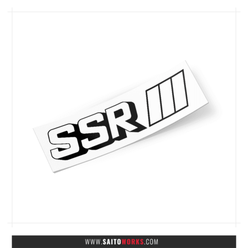 SSR Wheels Original Logo Decal Sticker