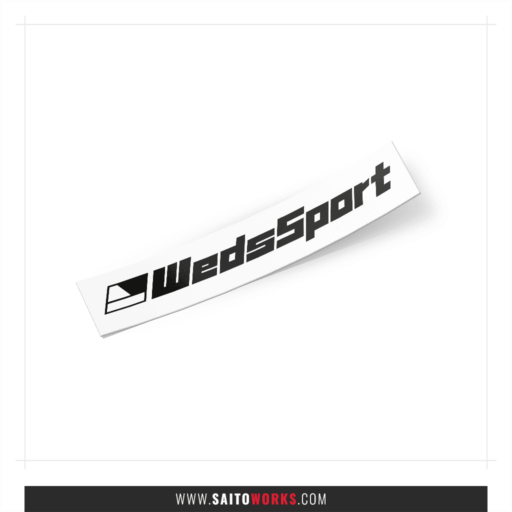 Wedssport 'Weds Co' Wheels Japan Logo Sticker
