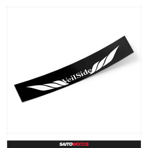 Alternative view of Veilside Japan Windshield Sunstrip Banner