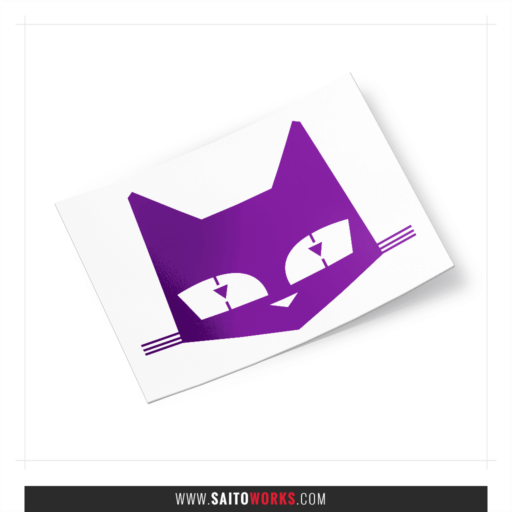 Sev Marchal Cat Die-Cut Decal