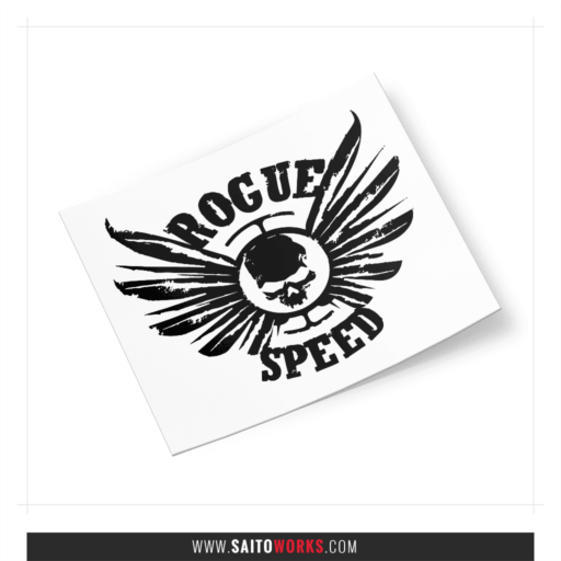 Alternative view of 'Rogue Speed' Need For Speed XL 55cm Rear Window Sticker