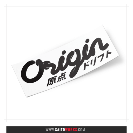 Origin Drift Katakana Decal Sticker