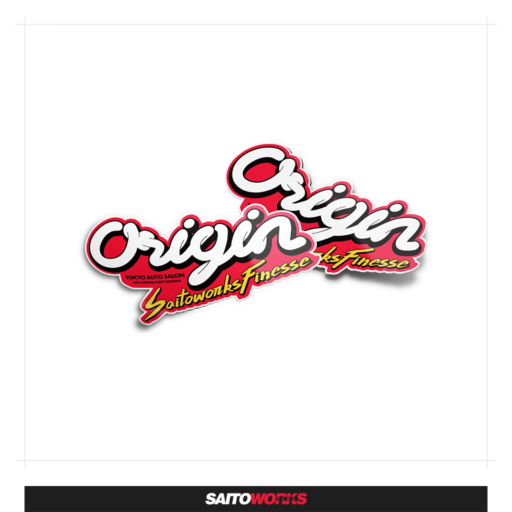 Alternative view of Origin Drift 'Tokyo Auto Salon Edition' Sticker