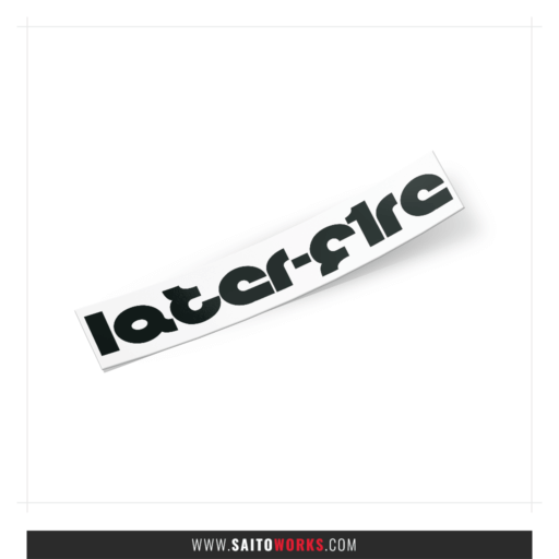 'Laterfire' Need for Speed Decal