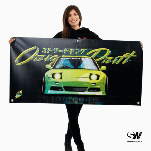 Alternative view of Origin Drift 'Cyberpunk' S13 JDM Workshop Banner