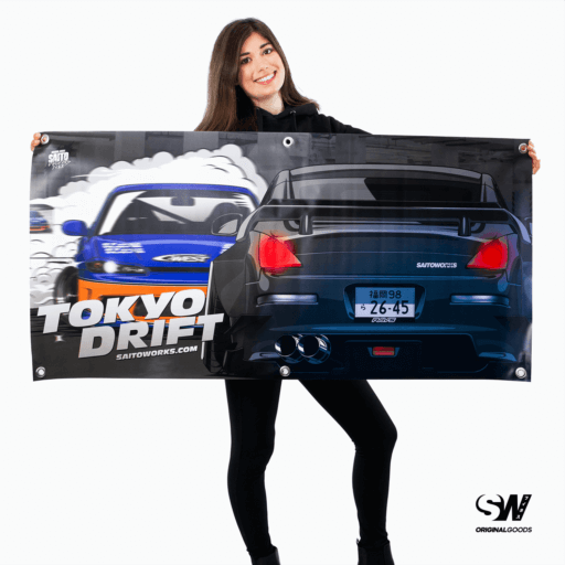 Alternative view of Tokyo Drift '30 Second Lesson' JDM Workshop Banner