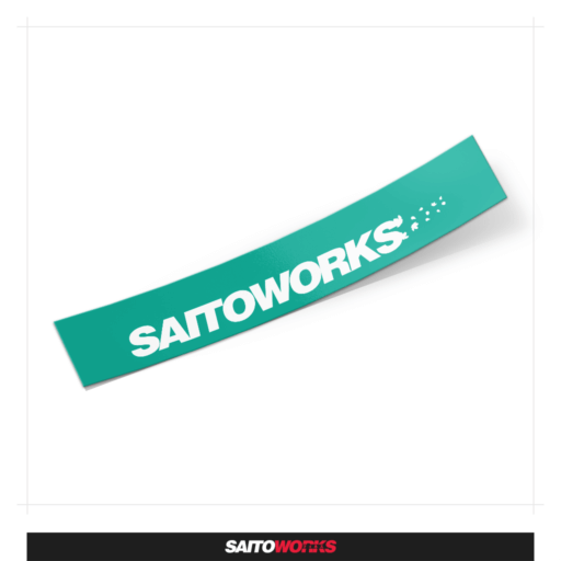 Alternative view of SaitoWorks Classic 'Cherry Blossom' Sunstrip Banner