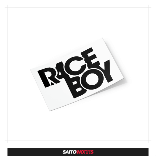 NFS RaceBoy 'Typographic' Decal