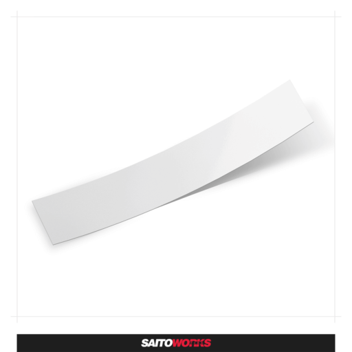 Alternative view of White Vinyl Car Windscreen Sunstrip 'EZ Apply'