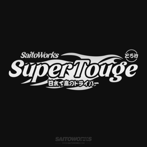 Alternative view of Dori Style 'SuperTouge 峠' XL Rear Window Decal