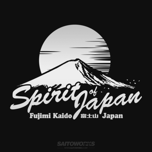 Alternative view of Mount Fuji 'Spirit of Japan' XL Rear Window Decal
