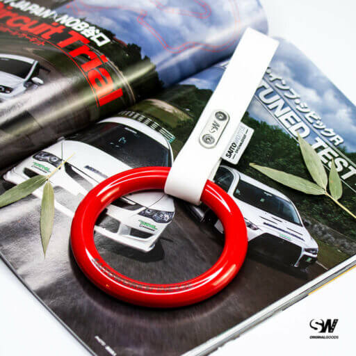 Alternative view of Classic ‘Shiro Red’ Tsurikawa