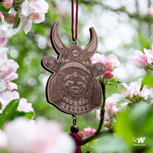 'Samurai Bushido Warrior' Rear View Mirror Hanging Charm
