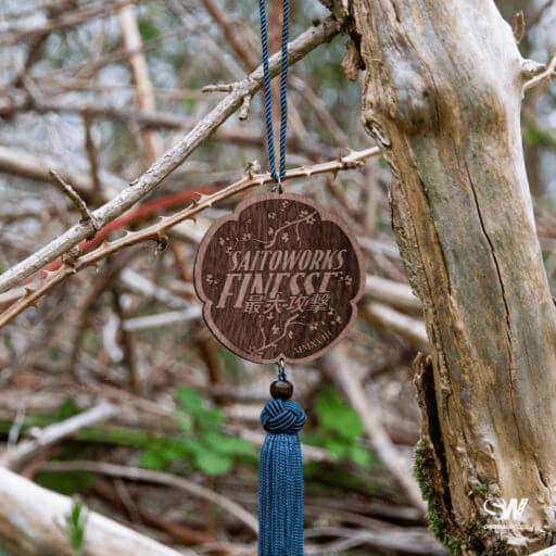 'Sakura Oda Clan' Rear View Mirror Hanging Charm