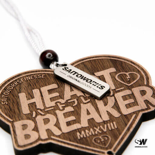 Alternative view of 'Heartbreaker' Rear View Mirror Hanging Charm