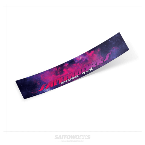Alternative view of SaitoWorks 'Lightspeed Galaxy' Sunstrip