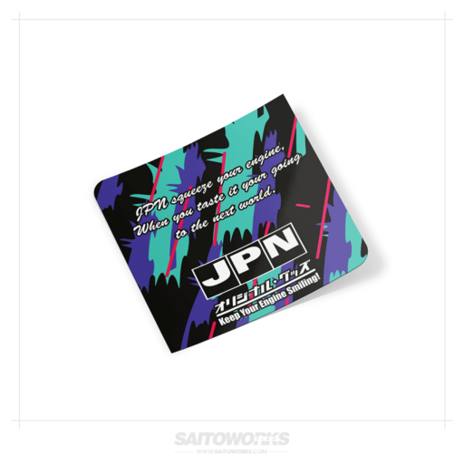 Retro JDM Decal Stickers - SaitoWorks