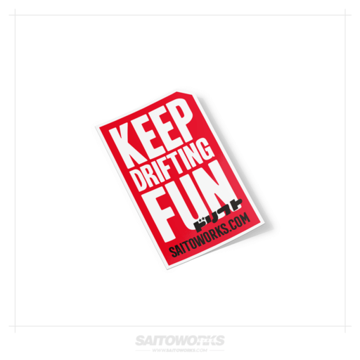 'Keep Drifting Fun' JDM Sticker