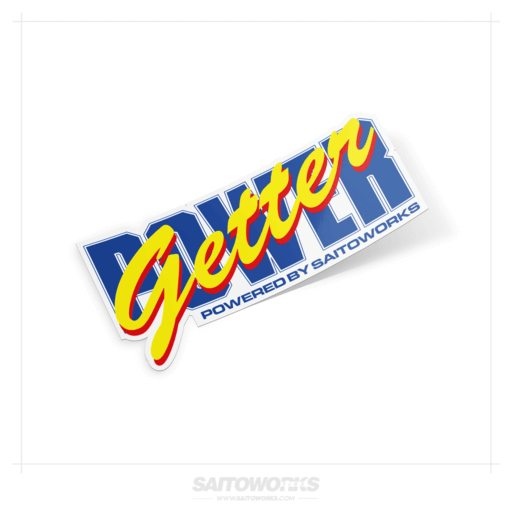 90's POWER GETTER Sticker