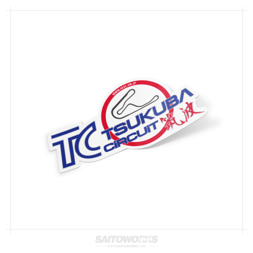 Tsukuba Circuit 'Time Attack' Ver.2 Sticker
