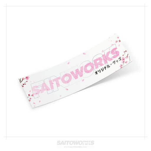 SaitoWorks ‘Morning Blossom’ Slap Sticker