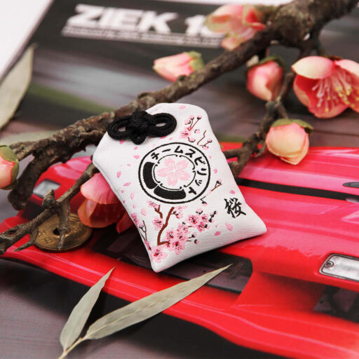 Sakura 'White Cherry Blossom' Omamori Charm お守り