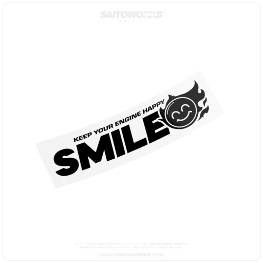 Smile For You Afterburner 'Keep Your Engine Happy' Decal Sticker