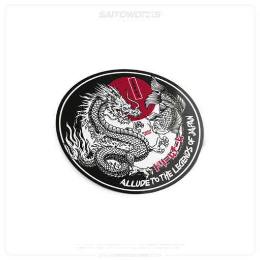 SaitoWorks 'Koi Dragonドリームチーム' Legends of Japan Sticker