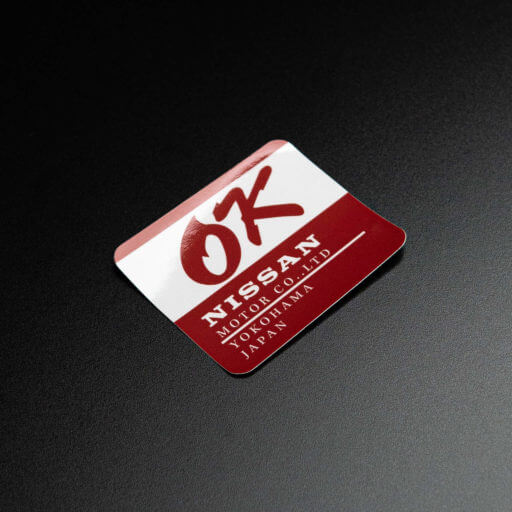 OK Nissan Motor Co. Yokohama Japan Sticker