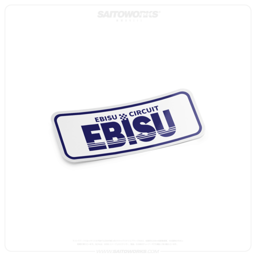 EBISU Race Circuit Japan 'Navy Edition' Sticker