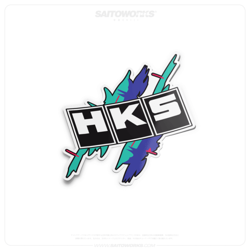 HKS Confetti Super Oil Sticker